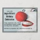 Pesquisar por nariz convites Engraçado