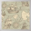 Pesquisar por mapa do pirata pôsteres Náutico