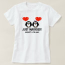 Pesquisar por casal desenhos animados casamento camisetas Recém casados