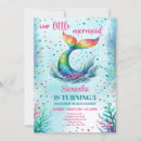 Pesquisar por watercolor mermaid convites Rabo de sereia