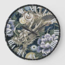 Pesquisar por teste padrão floral relogios de parede Decorativo