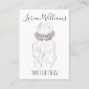 Pesquisar por romantico cartao de visita Estilista de cabelo