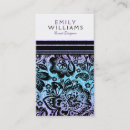 Pesquisar por turquesa damasco cartao de visita Branco