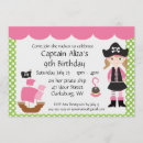 Pesquisar por girl pirate party convites Menina
