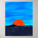 Pesquisar por pores do sol pósteres pôsteres Azul