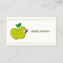 Pesquisar por verde maçã padrao cartao de visita Simples