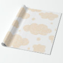 Pesquisar por nuvens brancas papel de presente Fofo