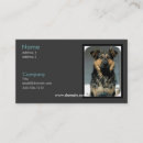 Pesquisar por german shepherd cartao de visita Canino