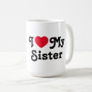Pesquisar por eu amo minha irmã canecas Sister