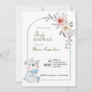 Pesquisar por bear baby shower convites For kids