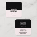 Pesquisar por preto branco cor rosa padrao de cartao de visita Salão de beleza