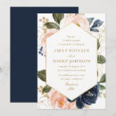 Pesquisar por floral azul do 13 18 horizontal casamento convites Elegante