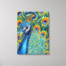 Pesquisar por pavões impressão de canvas Pássaros
