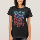 Pesquisar por do amante do rugby camisetas Menina