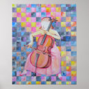 Pesquisar por violoncelo pôsteres Pintura