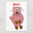 Pesquisar por porco dos desenhos animados convites Churrasco