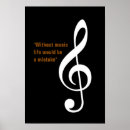 Pesquisar por símbolo de música pôsteres Notas musicais