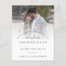 Pesquisar por holiday photo cartoes postais Newly weds