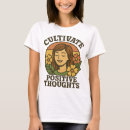 Pesquisar por pensamentos positivos camisetas Atenção