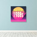 Pesquisar por anos 80 impressão de canvas Geração x