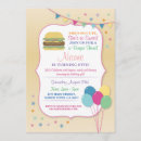 Pesquisar por hamburguer aniversário convites Partido do churrasco