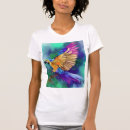 Pesquisar por pintura do papagaio camisetas Aquarela