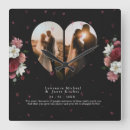 Pesquisar por casamento romântico relogios de parede Dia de os namorados