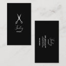 Pesquisar por tesouras pretas cartao de visita For her