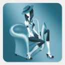 Pesquisar por música vintage adesivos Azul