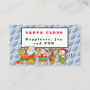 Pesquisar por papai noel cartao de visita Claus