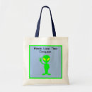 Pesquisar por alienígena bolsas tote Desenho de alienígena