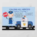 Pesquisar por polícia aniversário convites Carro policial