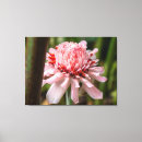Pesquisar por flores exóticas impressão de canvas Verde