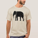 Pesquisar por silhueta do elefante camisetas Animal