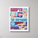 Pesquisar por pets impressão de canvas Krypto