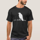 Pesquisar por corvo nunca mais camisetas Pássaro