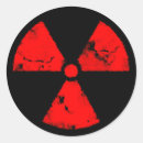 Pesquisar por símbolo radiação adesivos Vermelho