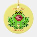 Pesquisar por sapo engraçado ornamentos Beijo