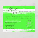 Pesquisar por cuidados flyers Instruções de cuidados