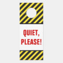 Pesquisar por quarto porta porta sinais avisos Silêncio