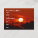 Pesquisar por amanhecer cartao de visita Pôr do sol