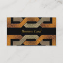 Pesquisar por preto e bronze cartao de visita Elegante