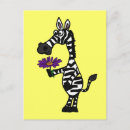 Pesquisar por zebra engraçada cartoes postais Vida selvagem