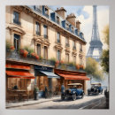 Pesquisar por pinturas de paris pôsteres Torre eiffel