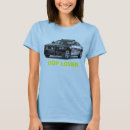 Pesquisar por carro polícia camisetas Azul
