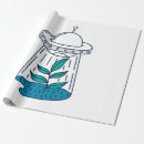 Pesquisar por aliens papel de presente Engraçado