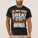 Pesquisar por aniversário de novembro camisetas Nascer em novembro