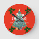 Pesquisar por feliz ano novo relogios de parede Xmas