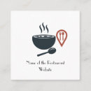 Pesquisar por jantar fino cartao de visita Cozinheiro chefe