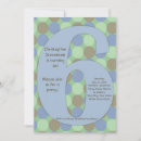 Pesquisar por sexto aniversário convites 6 de aniversário